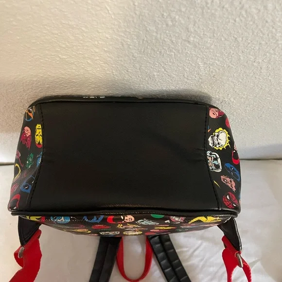 Funko Loungefly Marvel 80th Anniversary Avengers Backpack Multi Character - Picture 8 of 9